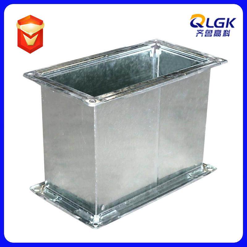 厂家空调通风镀锌法兰共板风管厨房隧道工业除尘加厚焊接风管