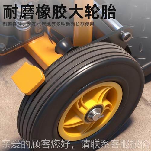 沪工堆手车动刹车款老液压叉车微型升高高车型升降手推搬小运推车