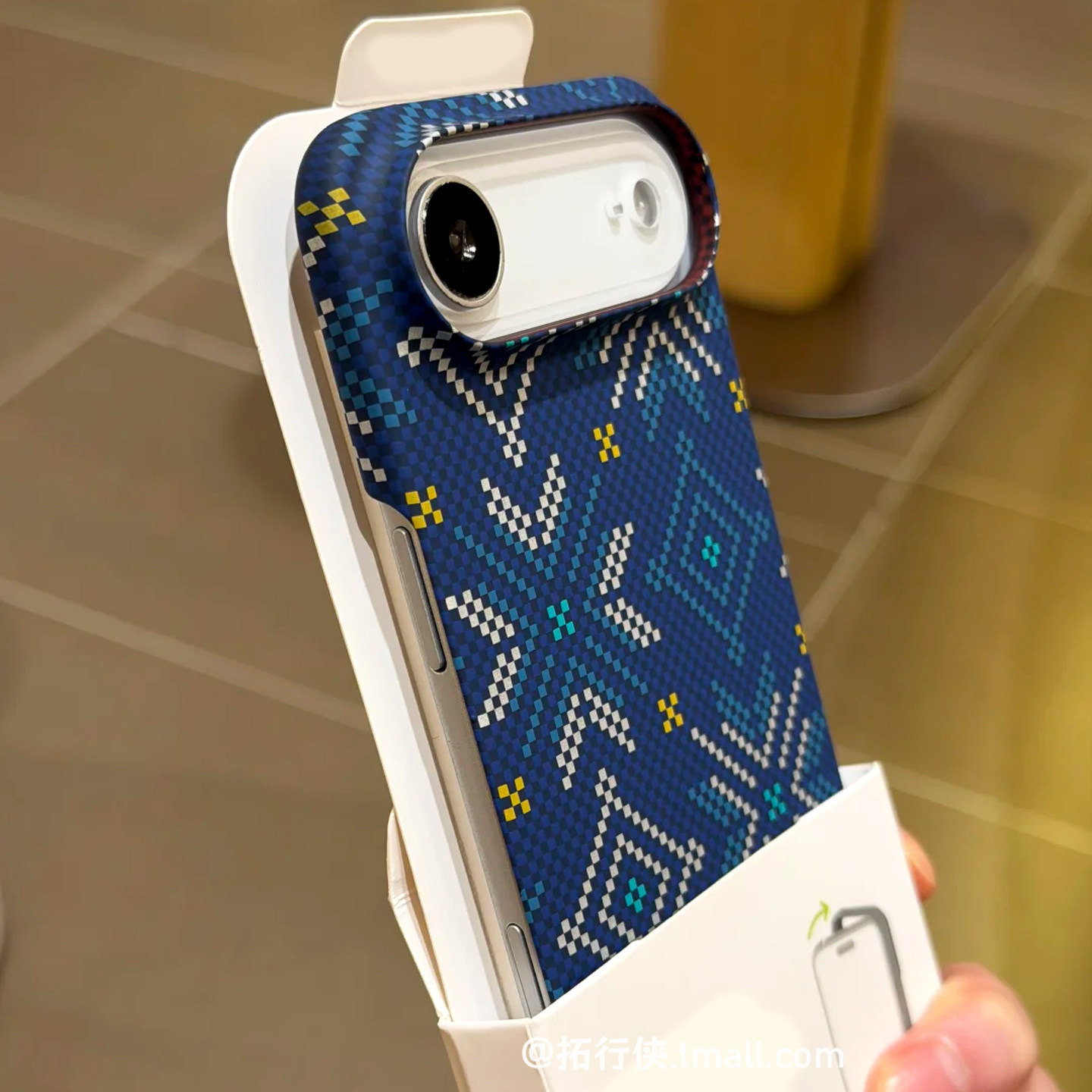 碳纤维纹【内置N52强磁吸】适用iPhoneAir手机壳苹果17air半包散热17promax创意保护壳16/15/4超薄水贴硬外壳
