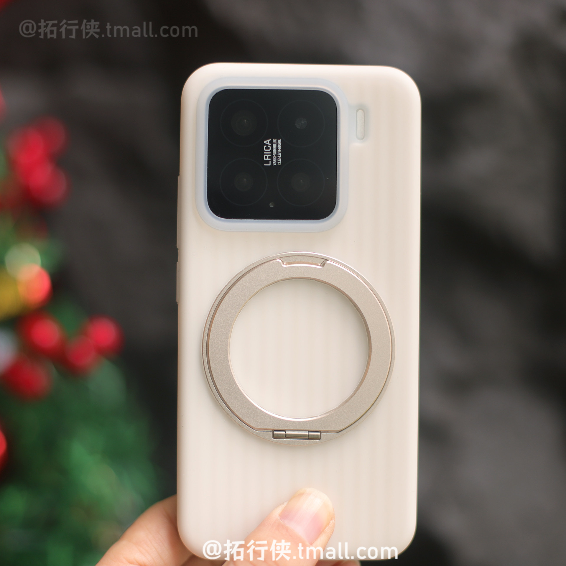 拓行侠适用Xiaomi小米15/15pro手机壳古董白半透果冻感