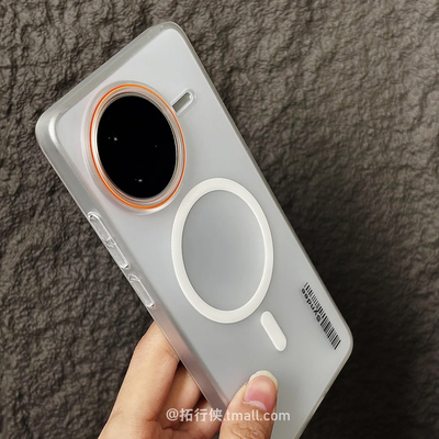 红米K80/k80pro手机壳磁吸简约白