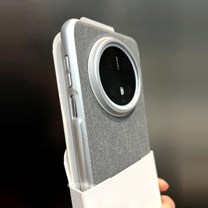 【毛麻布纹防手汗】适用华为Mate70pro手机壳80max半包钛灰色磁吸套60pro+不沾指纹荣耀Magic7pro电镀磨砂X60