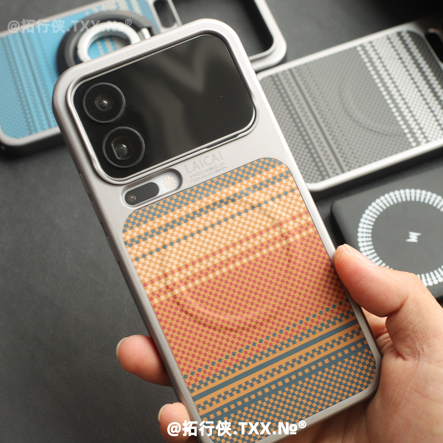 凯夫拉纹理贴皮Magsafe磁吸壳适用小米17proMax手机壳无线充电外壳xiaomi十七17Pro轻薄金属漆硬壳防摔创意套