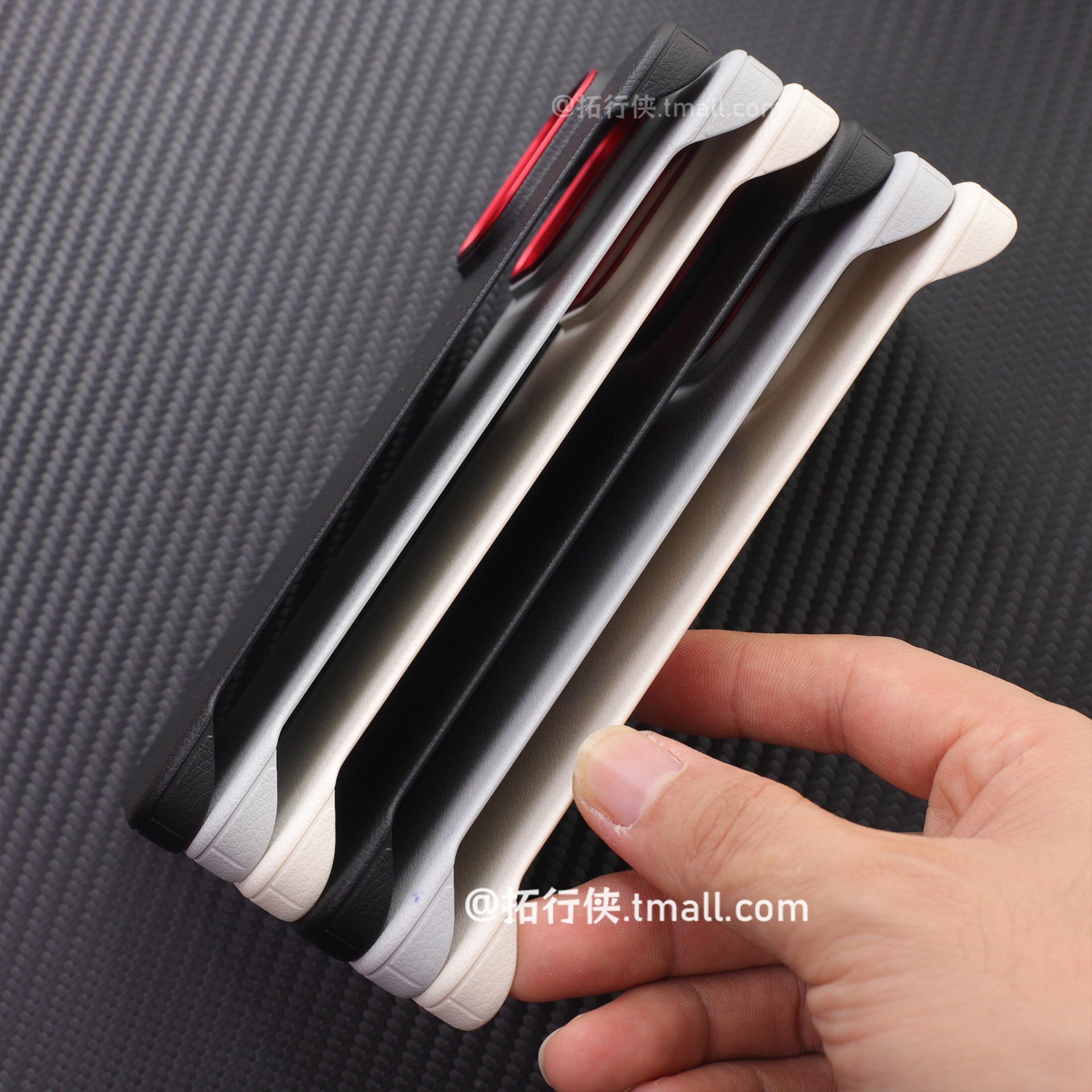 拓行侠【轻薄裸机感】适用iphone16pro苹果17Air手机壳黑武士皮革纹磨砂外壳15promax无边框硬壳14强磁吸男士