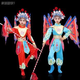 小荷风采刀马旦儿童戏曲表演服花木兰新京剧穆桂英挂帅豫剧演出服