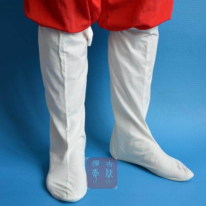 汉服布袜戏曲大袜古装布袜京剧布袜原色袜影视布袜纯棉布袜
