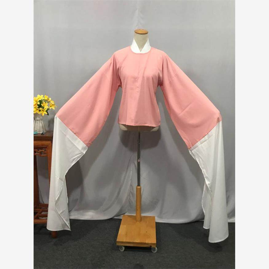 越剧衣箱戏剧服装鞋帽道具头饰配件戏曲用品圆领仿练功水袖女