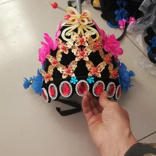 戏剧戏曲头面包头水鬓加木钻泡子青衣花旦媚君心头饰写真用品