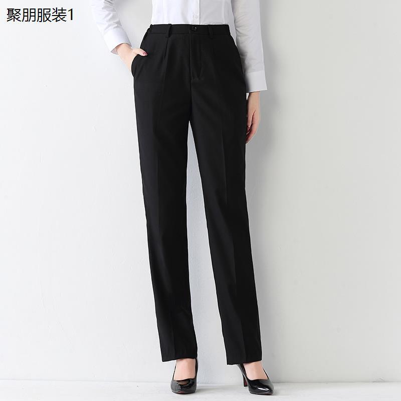 职业西装裤女秋冬款加绒加厚