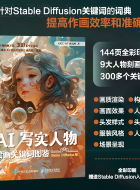 AI写实人物绘画关键词图鉴 Stable Diffusi