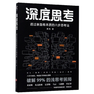 定义抽离辨别 萧亮著 深度思考透过表面看本质 六步思考法