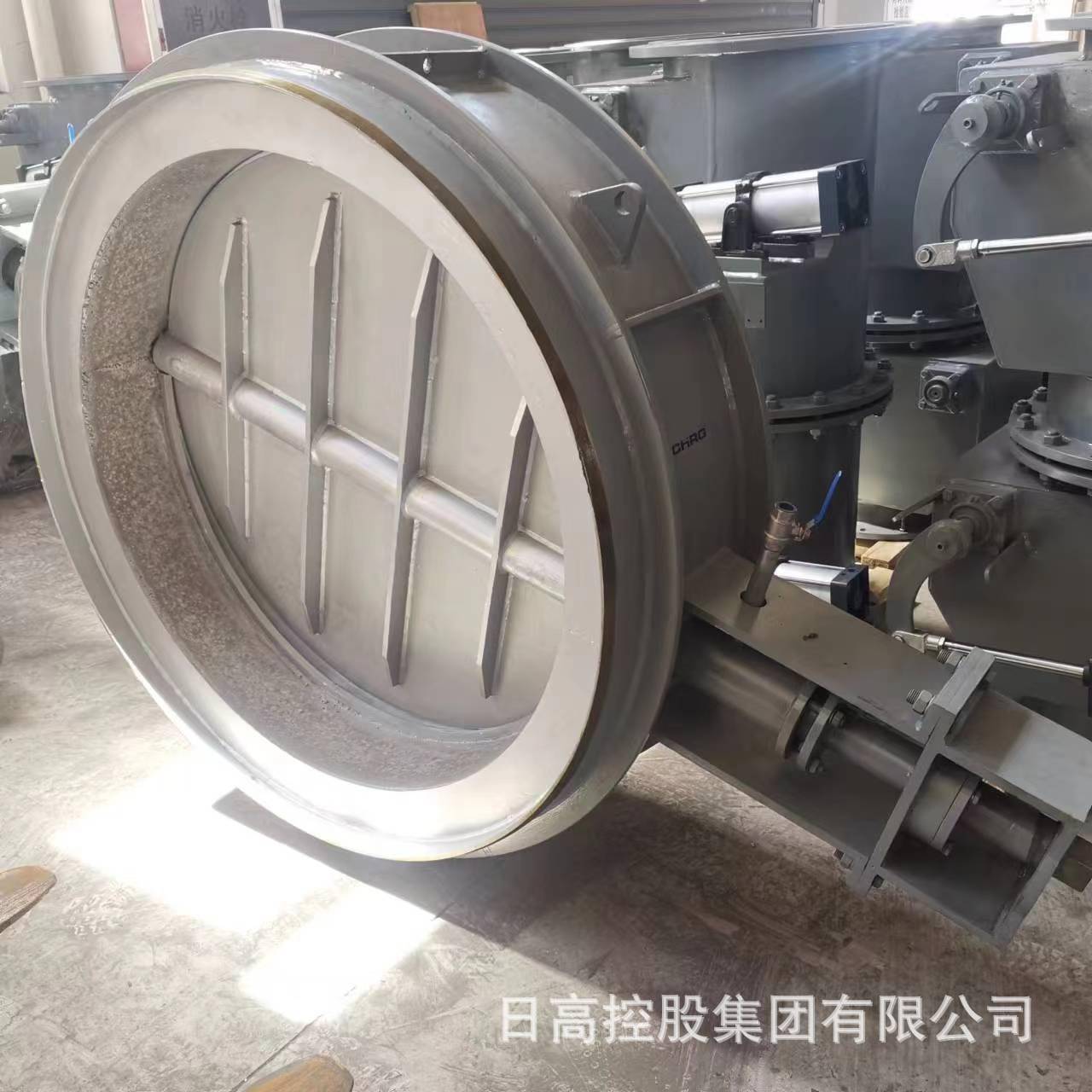 厂家电动不锈钢通风蝶阀手电一体圆风门气动翻板阀耐高温规格多样