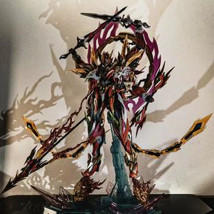 全新三国摩动核MG手办关羽赵云敖丙曹仁干将白起机甲盲盒福袋随机