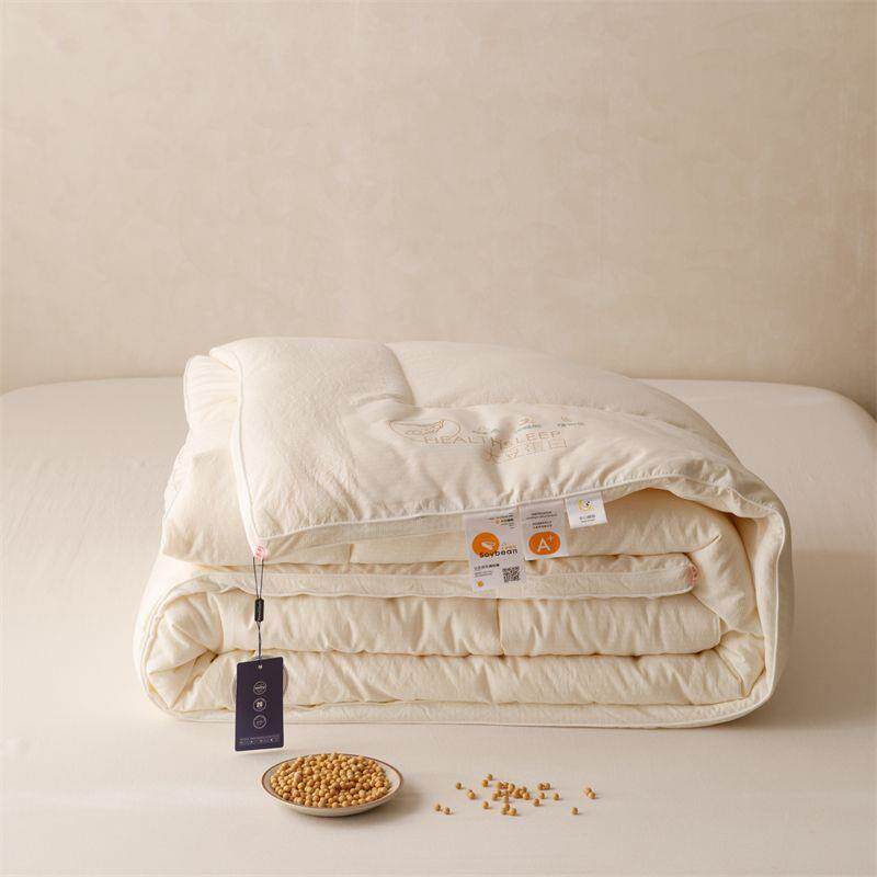 A类婴儿级大豆纤维被子加厚冬被四季可用学生被芯双人春秋被棉被