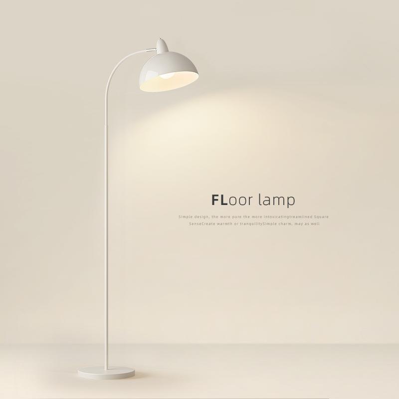 落地灯客厅奶油风沙发边摆件卧室儿童房床头书桌旁阅读护眼落地灯