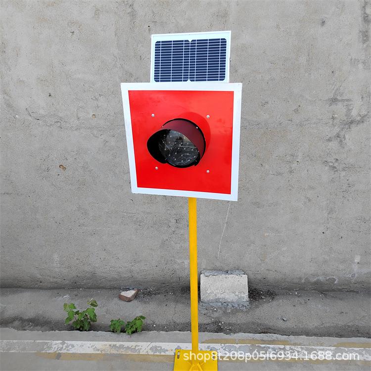 铁路车档表示器土挡灯轨道尽头显示器防撞墙太阳能车挡信号灯