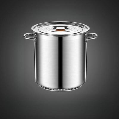 翅片节能桶汤桶商用汤锅304不锈钢桶带盖大容量卤水锅圆桶复舟泽