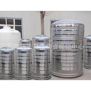 日兴SUS304不锈钢水箱圆形储水桶保温储罐空气能循环1吨2吨