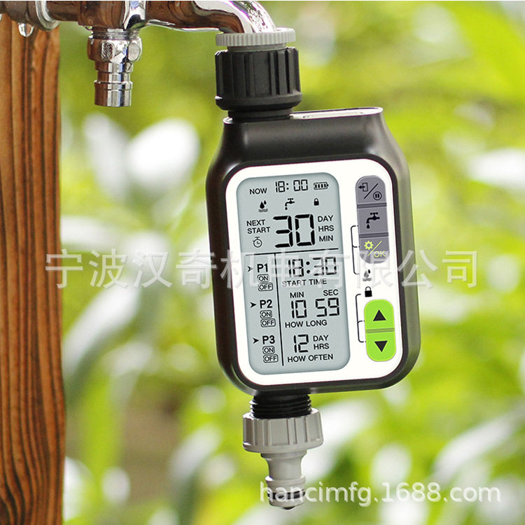 雨水感应大屏定时自动浇花器