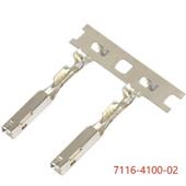 YAZAKI矢崎7116 4100 02汽车连接器接线端子插针一盘