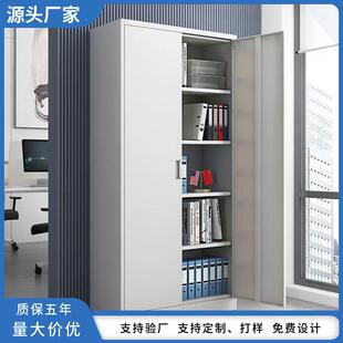 双铁门文件柜掩门九层凭证柜简易带锁办公室储物柜资料档案柜子