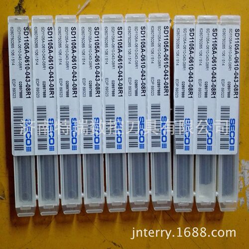 瑞典山高圆柱形钻头SD1105A-0357-023-06R1内冷钻头