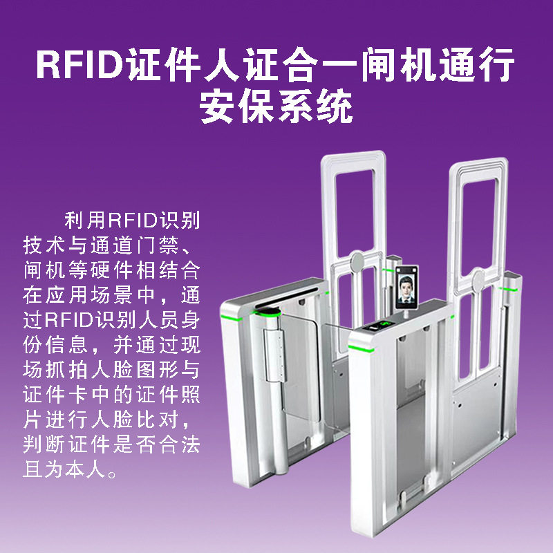 大型活动人证合一RFID人脸方案