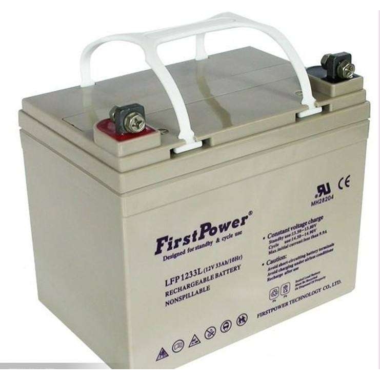 FirstPower(一电)蓄电池LFP1233(12V33AH)  系统应急内置UPS电源