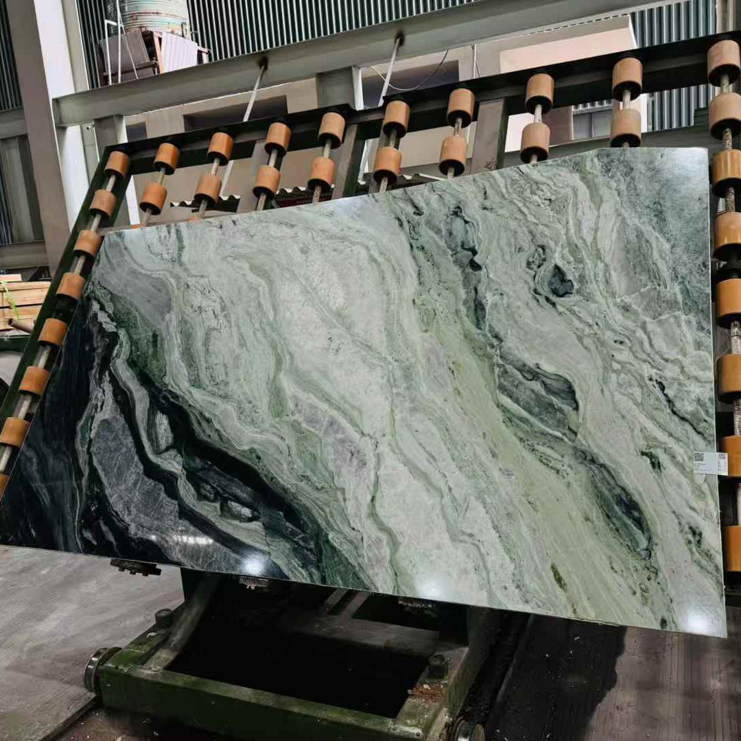 云中翡翠奢石台面定制
