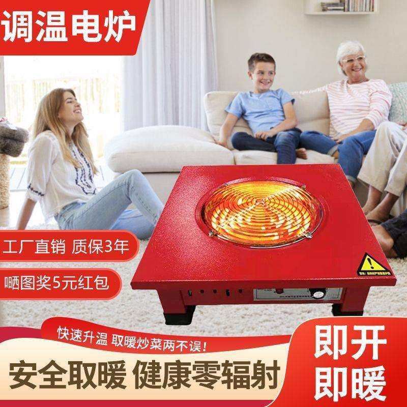 冬天电火盆取暖器电炉烤火器烤火炉电暖器室内家用取暖炉电炉子