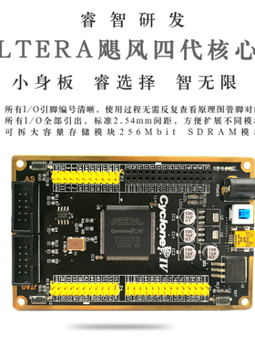 FPGA核心板  开发板  学习板 CYCLONE IV EP4CE6E22C8N