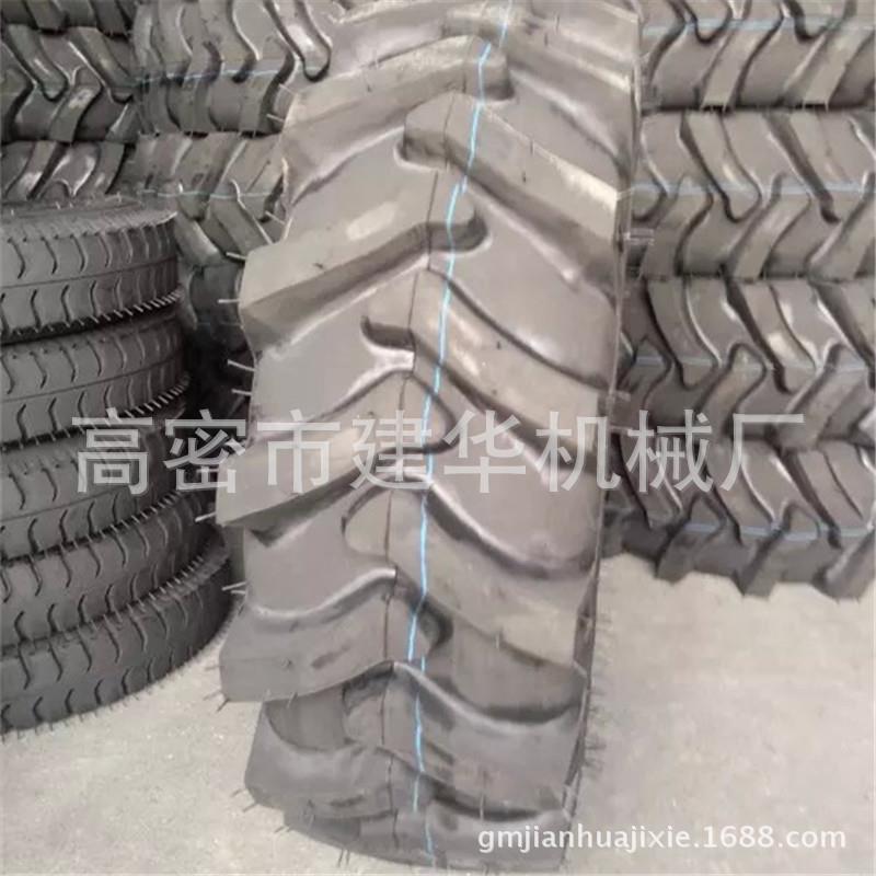 厂家四轮拖拉机耐磨抓地虎汽车轮胎9.5-24人字轮胎