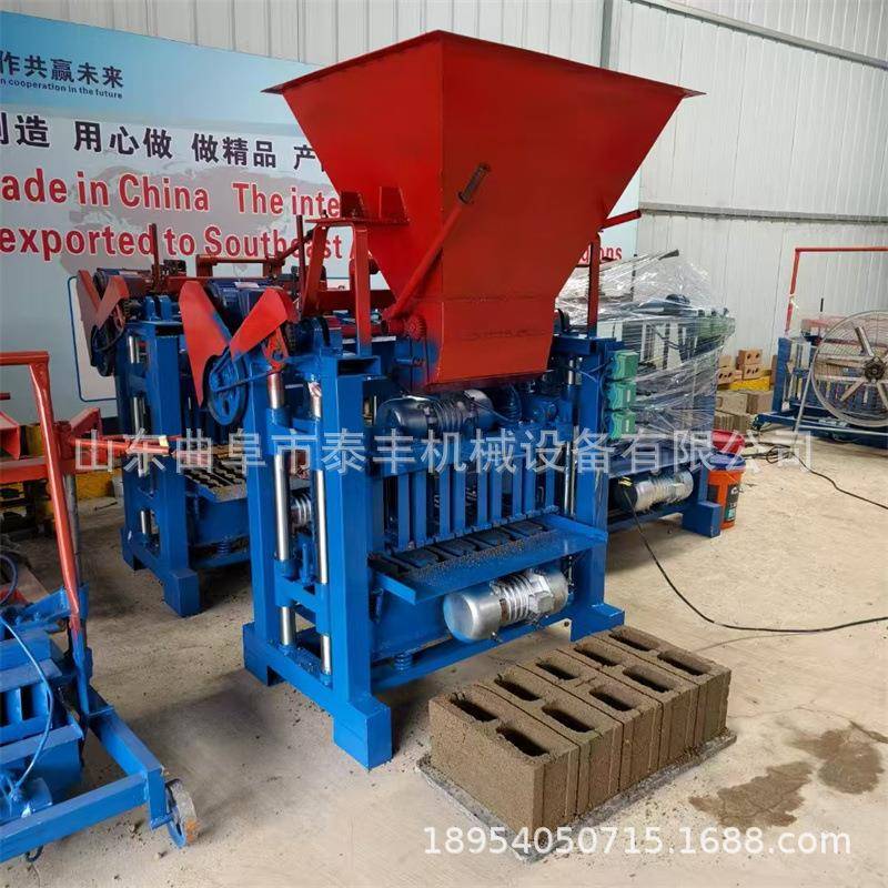 空心制砖机两相电打砖机电动制水泥砖头机械可配置实心花砖模具