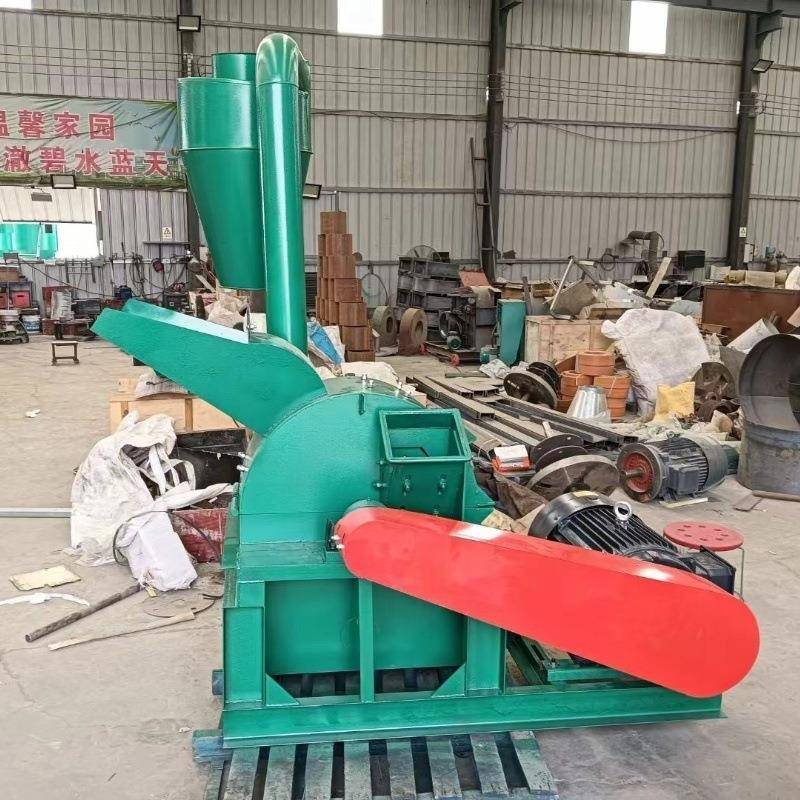 多功能木料木材破碎机食用菌菇木粉碎机林场树枝树叶粉碎机