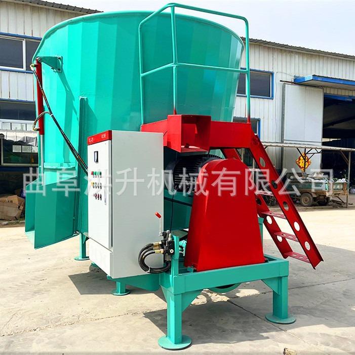 立式TMR粉碎搅拌机畜牧养殖设备拌草机牛场设备拌料机