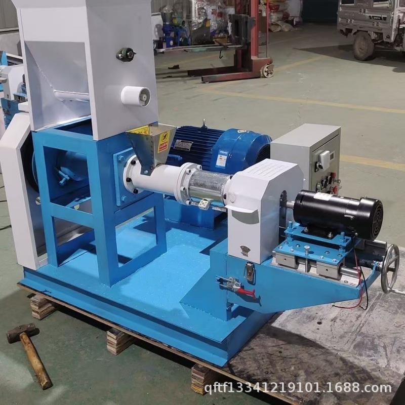 养猪饲料膨化机柴油版玉米饲料膨化机宠物猫狗钓鱼饵料膨化机