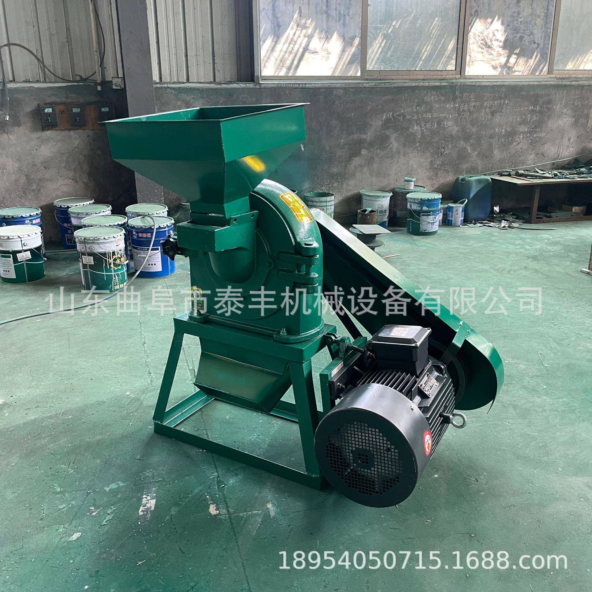 多哥9FC系列加厚齿盘粉碎机玉米面粉碎机稻壳酒糟果壳磨粉机