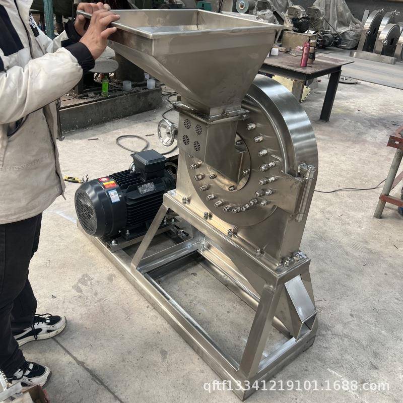 辣椒香辛料磨粉机化工碳酸钙粉碎机不锈钢杂粮膨化玉米粉碎机