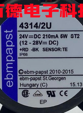 Kuka库卡C4控制柜C2主机散热风扇2NH 4314/2U 4412/2HP DV4114/2N