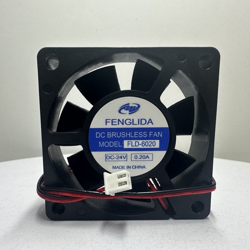 FLD风机 FLD-6020 DC-24V 0.20A 6020 6cm机柜变频器设备散热风扇