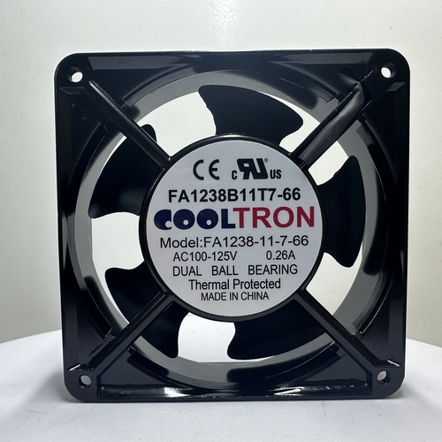 全新COOLTRON FA1238B11T7-66 100-125V 0.26A 12CM12038轴流风扇