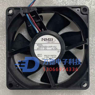 24R 24V BL美蓓亚NMB 8cm 0.22A服务器机箱散热风扇 8025 08025SA