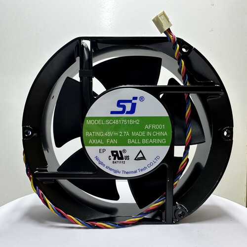 全新生久SJ SC481751BH2 DC48V 2.7A 17CM机柜变频器大风散热风扇