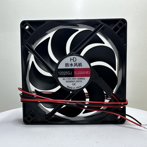 全新HD12025GJ EC20240618FJ 110V 12CM 12025 防水风机散热风扇