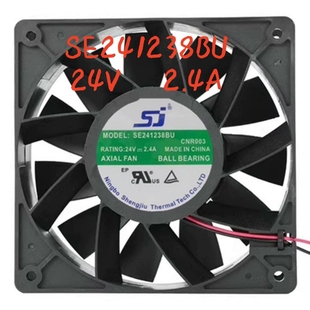 12CM 2.40A 全新原装 24V 大风量变频器散热风扇 SE241238BU