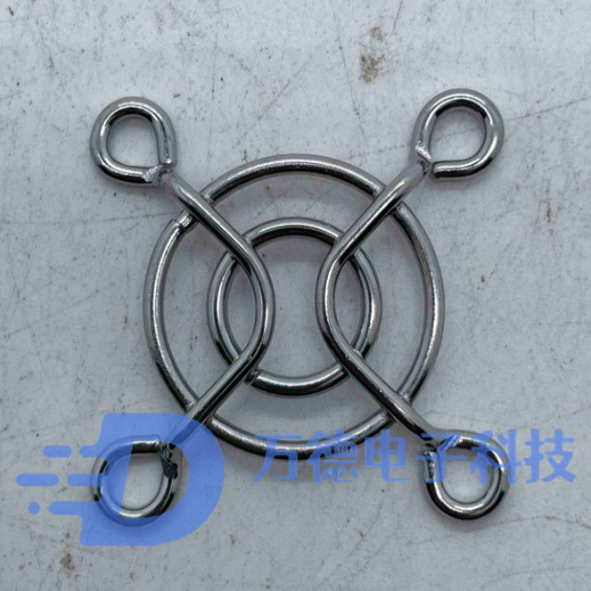 全新轴流风机金属防护铁网罩4CM5CM6CM8CM9CM12CM散热风扇铁网罩