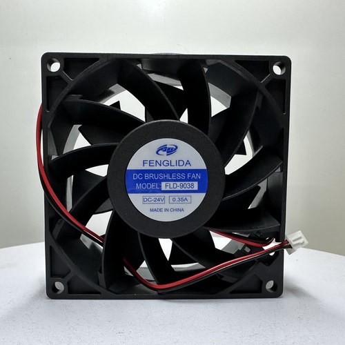 全新FLD-9038 FENGLIDA 24V 0.35A 9038 9CM电焊机变频器散热风扇