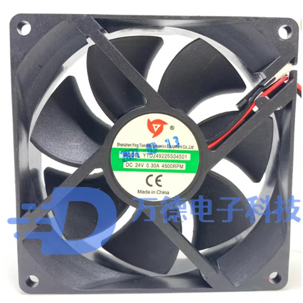 全新YTD249225S04501电焊机散热风扇89 12厘米DC24V 0.30A 4500转