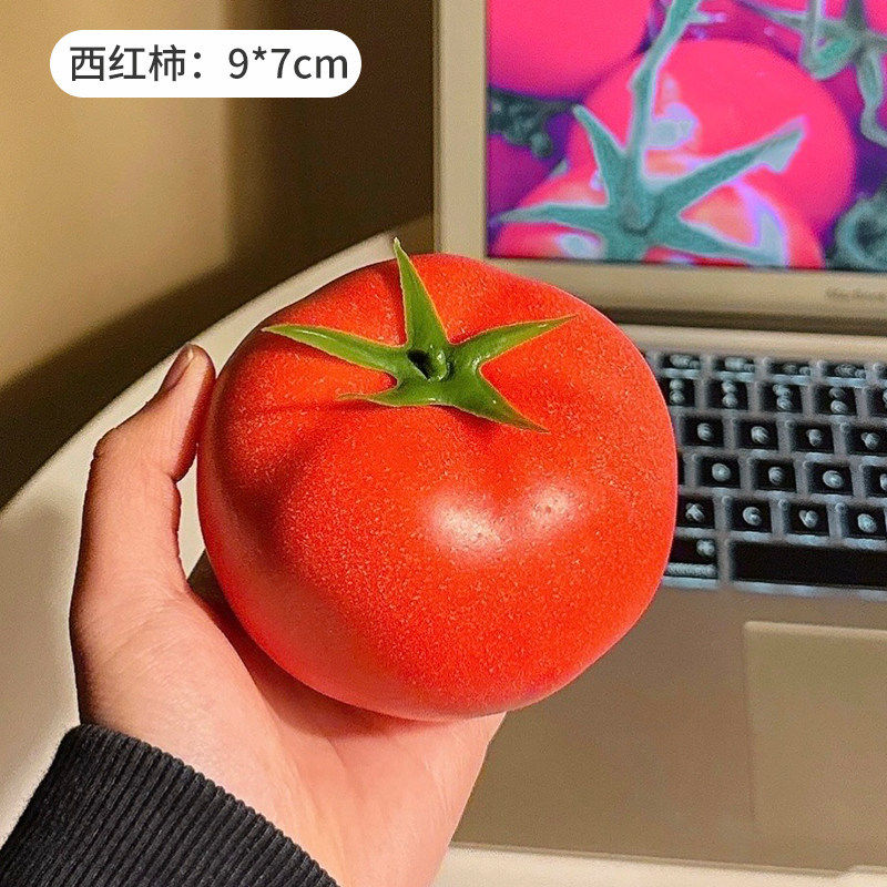 2026可爱蔬菜水果磁性贴家居个性创意装饰品仿真西红柿冰箱贴