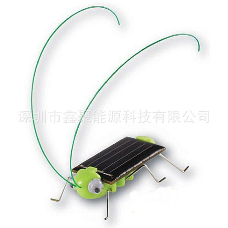 太阳能玩具蚂蚱diy创意昆虫整蛊益智科教实验儿童礼品